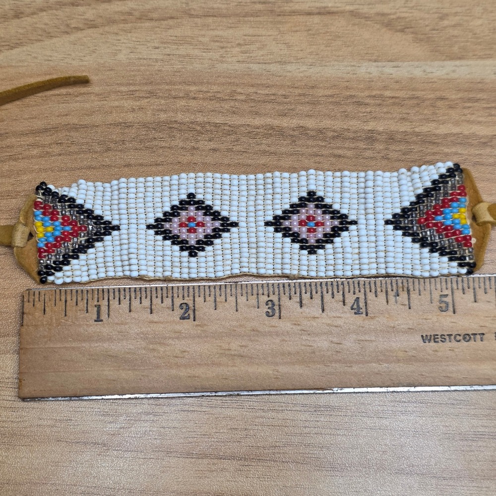 Native American Style Beaded Jewelry Thunderbird Necklace with Bracelet‎ & Pouch - Picture 11 of 14